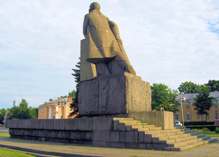 Leninin patsas Petroskoissa